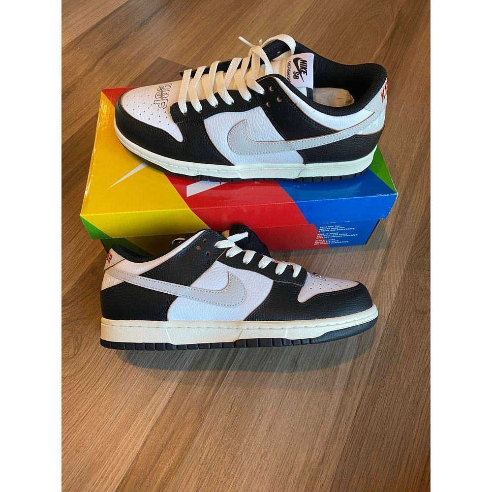 Nike SB Dunk Low HUF San Francisco Black Orange Men size 8.5 FD8775-001 New
